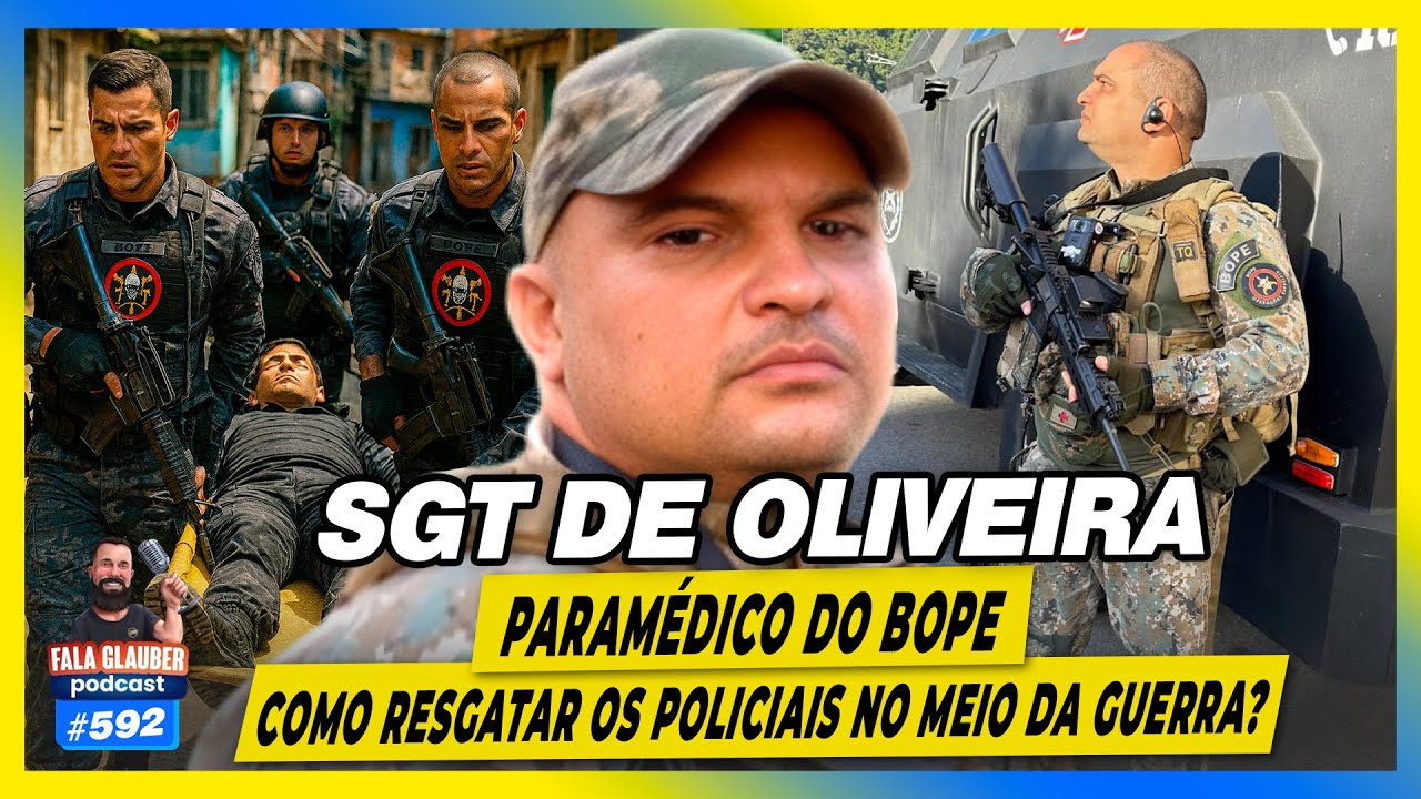 SARGENTO do BOPE REVELA tudo sobre RESGATE e SALVAMENTO na GUERRA do RIO | Fala Glauber Podcast