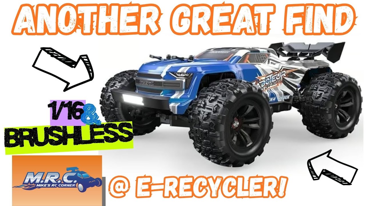 ПОТРЯСАЮЩИЙ БЕСЩЕТОЧНЫЙ ГРУЗОВИК НА E-RECYCLER! ДИВЕРСАНТ DEERC H16E! EP#710