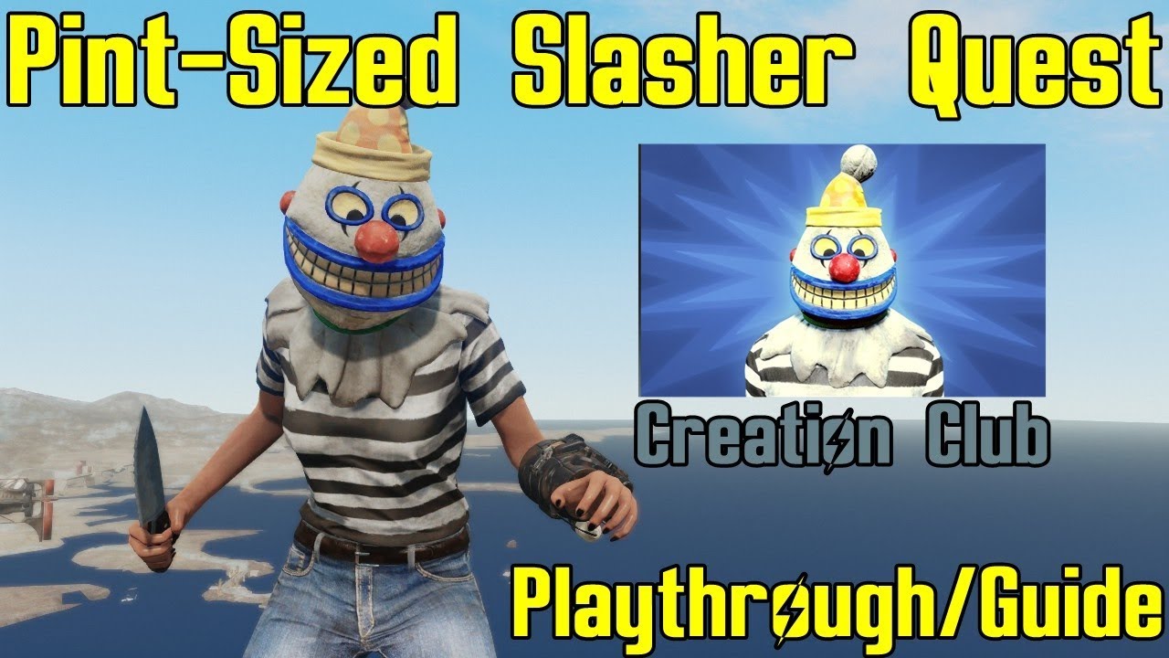 Fallout 4: Pint-Sized Slasher Quest Playthrough/Guide (Creation Club)
