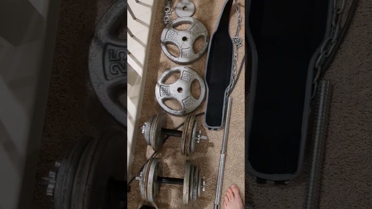 I added up all my weights- I have way more than I realized!