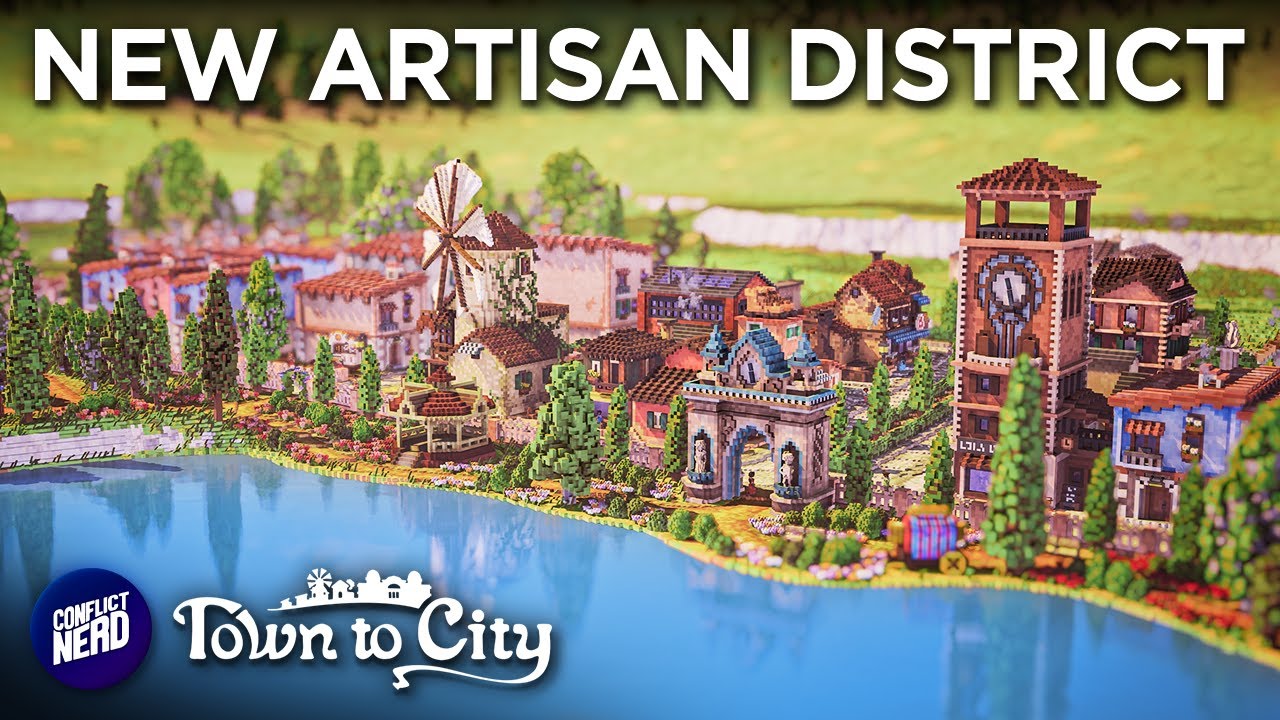 Building a Whole NEW District in Fontebrac! — Town to City