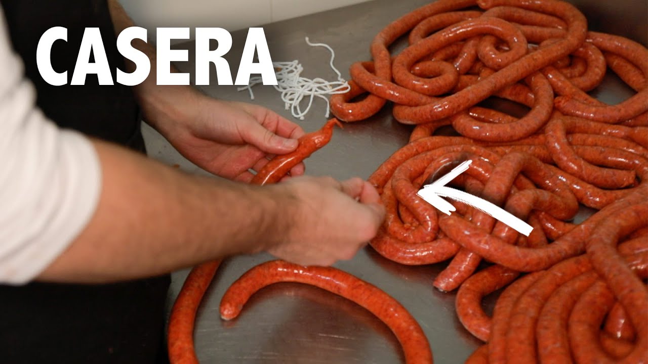 🔥 Cómo HACER TXISTORRA CASERA | Receta tradicional | Etxezarreta harategia