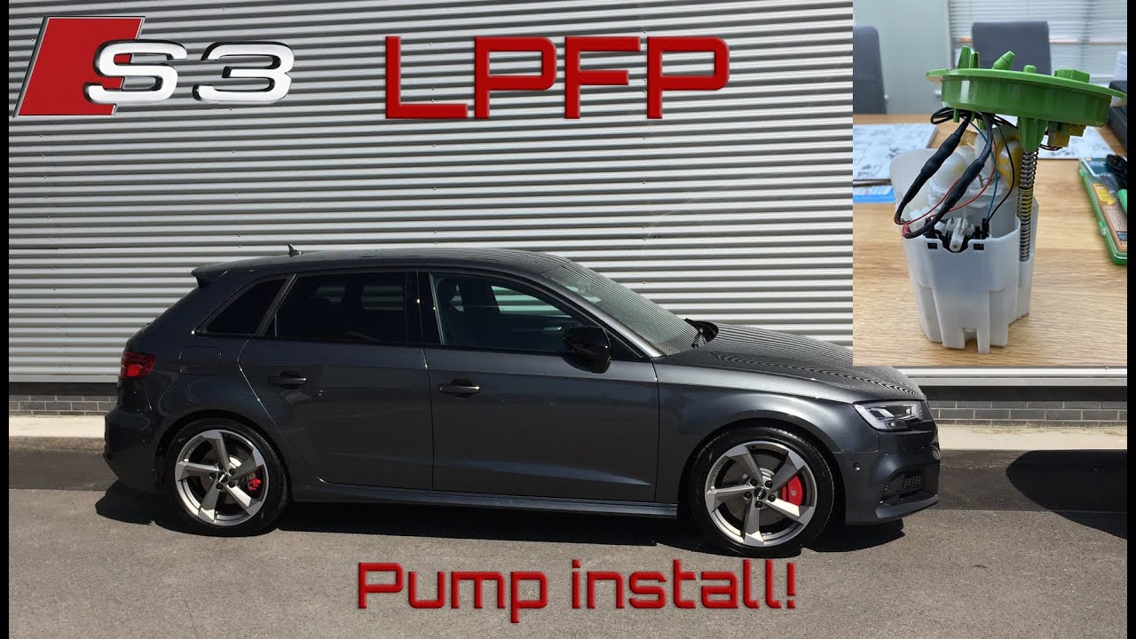 Audi S3 8V | Low pressure fuel pump install!