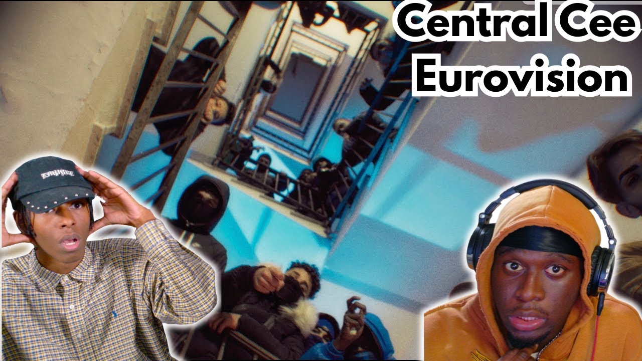 Americans Reaction To Central Cee - Eurovision