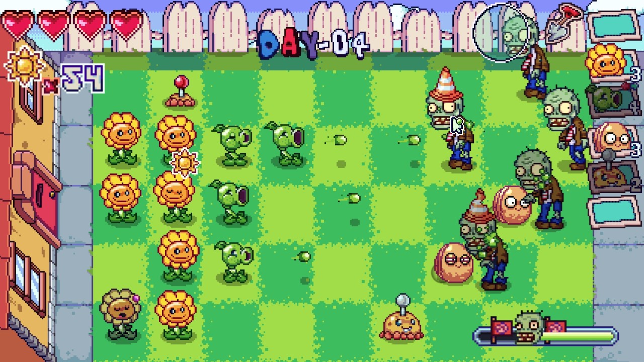 Plants Vs Zombies Fan Made Pixel