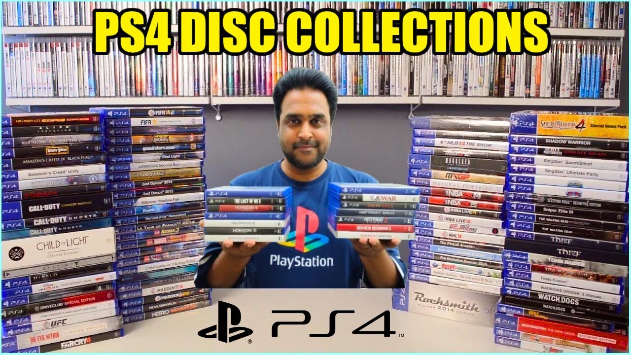 MY PS4 DISC COLLECTIONS || E3 GAMING ||
