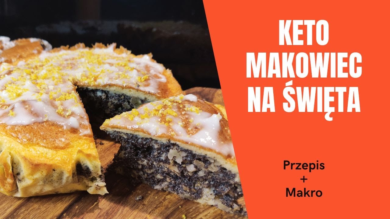 Keto Makowiec - Ciasto Które Zawsze się Udaje | Aneta Florczyk