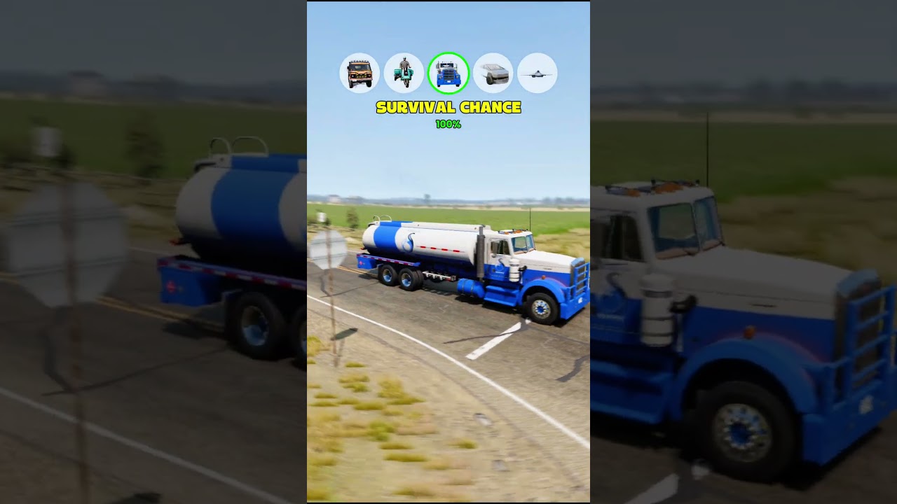 1000 MPH Cyber Truck vs Fighter Jet 😱| BeamNG.drive 🤯💀💥
