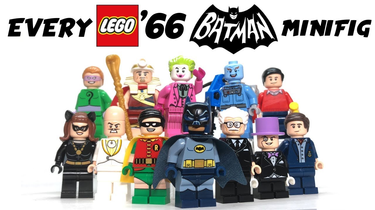 EVERY LEGO '66 BATMAN Minifigure EVER MADE