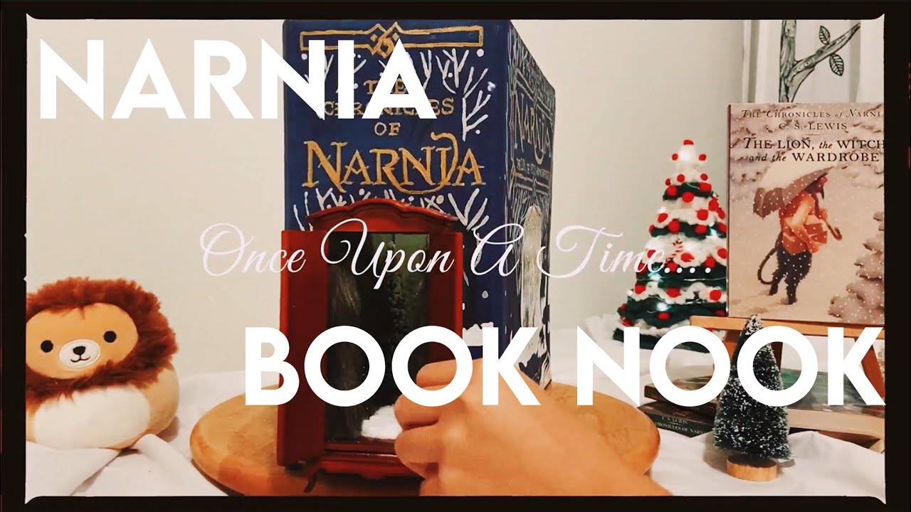 You Will Not Regret Creating Your Own Narnia Book Nook 📕🌲 story time, painting, cozy art vlog