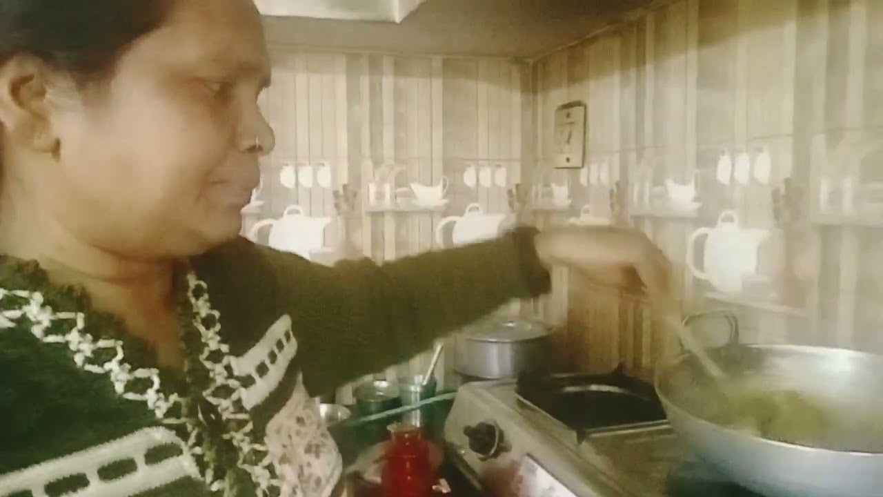 पूरा खाना बन गया।😀😀😀😀☃️