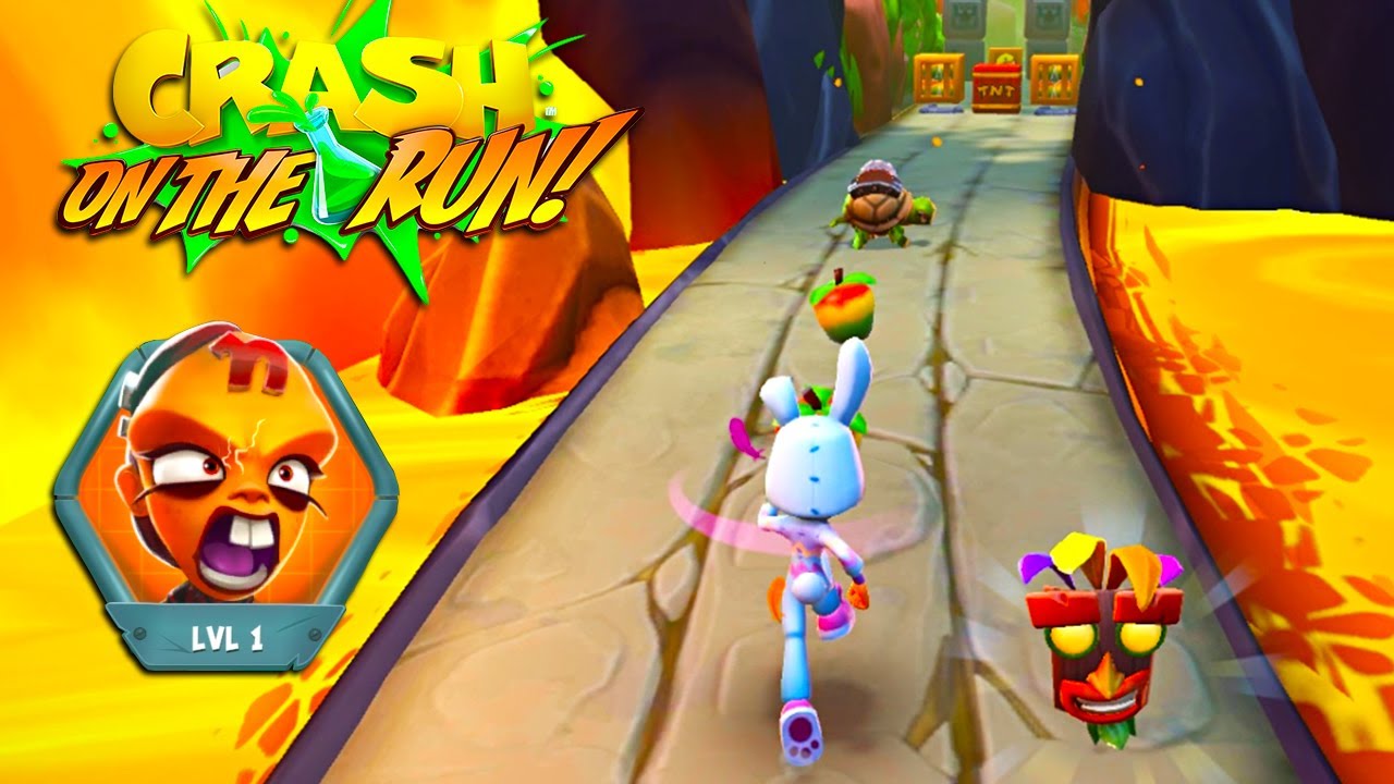Crash Bandicoot: On the Run! Inferno Nina Cortex's Gang