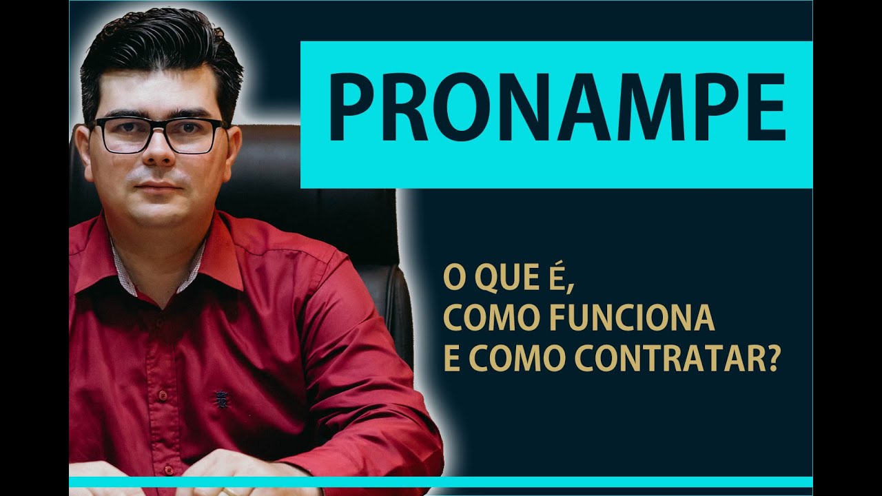 #PRONAMPE - O QUE &Eacute;, QUEM PODE E COMO CONTRATAR ESSA LINHA DE CREDITO? #contabilidade #mei
