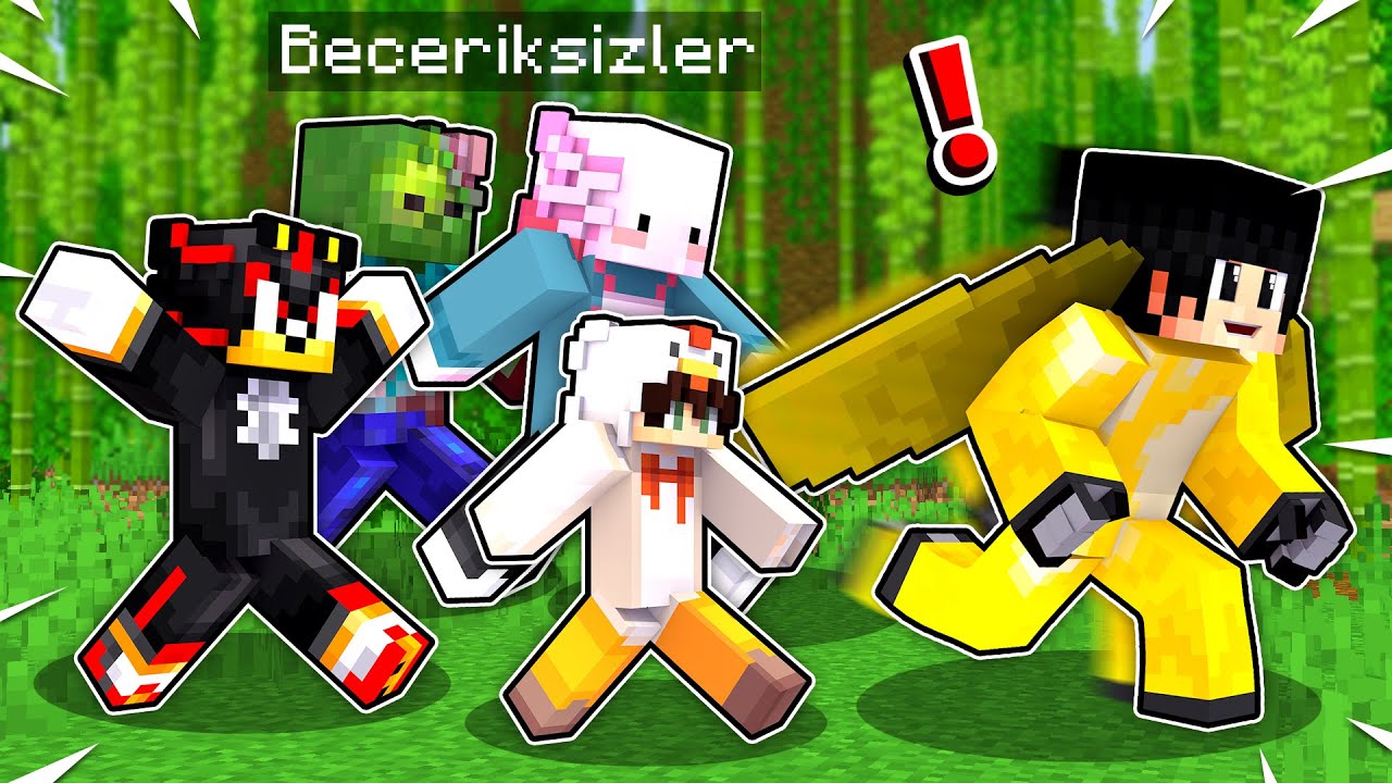 BECERİKSİZLER ORDUSU!!! | Ölüm Koşusu [DeathRun] | Minecraft PE