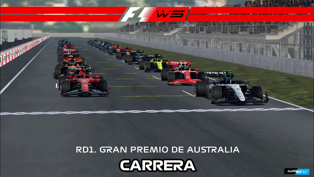 Formula 1 World Series S2: Round 1 - Gran Premio de Australia 🇭🇲. Yoshua Espínola (YSEV)