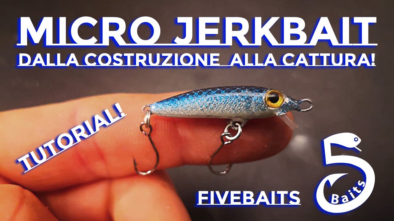 Il Jerkbait Più piccolo della mia collezione (e forse del mondo) | Dalla Costruzione alla Cattura
