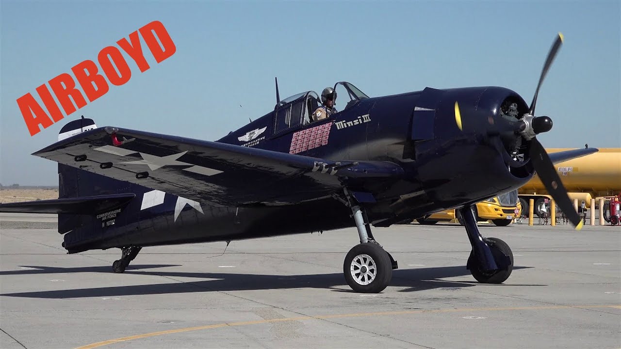 Commemorative Air Force Engine Starts • Lemoore Air Show 2019