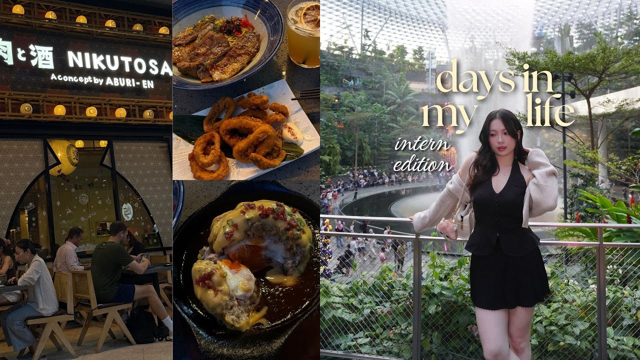 intern diaries ˚˖🍓. first chinese new year photoshoot, trying new food, gossip session, life updates