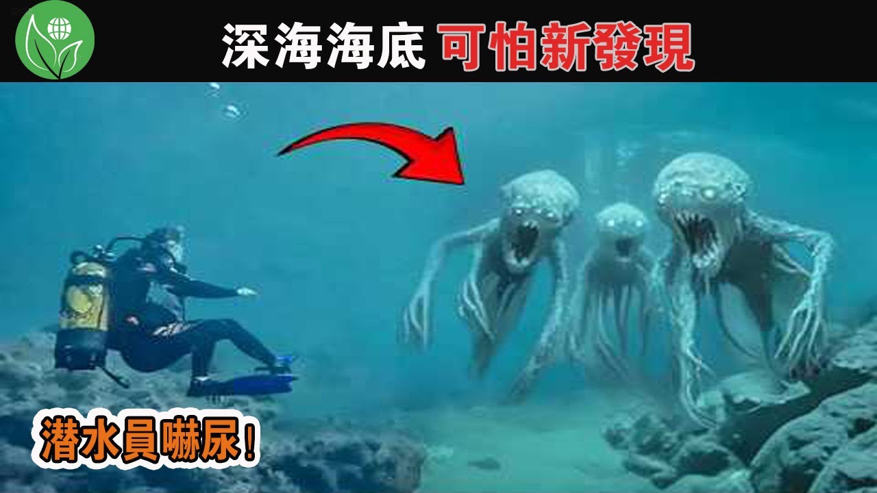 太平洋海底發現的神秘離奇生物，海洋學家至今不寒而慄！深海中15個最可怕的新發現，可能會嚇到你【探索旅行號】#冷知識 #排名 #世界最top#地球之最#top10#世界之最top#海洋生物