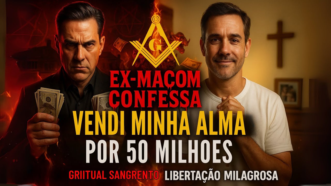 EX-MAÇOM CONFESSA: VENDEMOS ALMAS PARA LÚCIFER PARA FICARMOS RICOS E PODEROSOS!