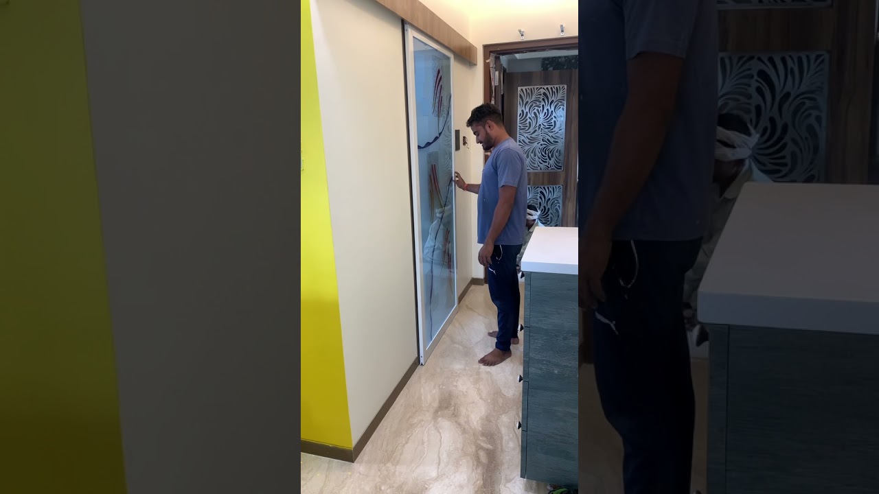 Aluminium Sliding Kitchen Door