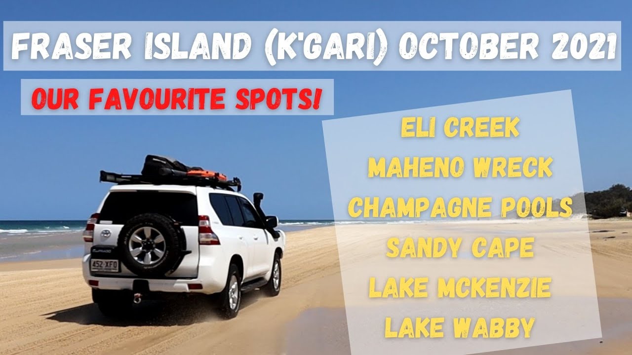 Fraser Island (K'gari) Touring Holiday! | Eli Creek | Lake Mckenzie | Sandy Cape
