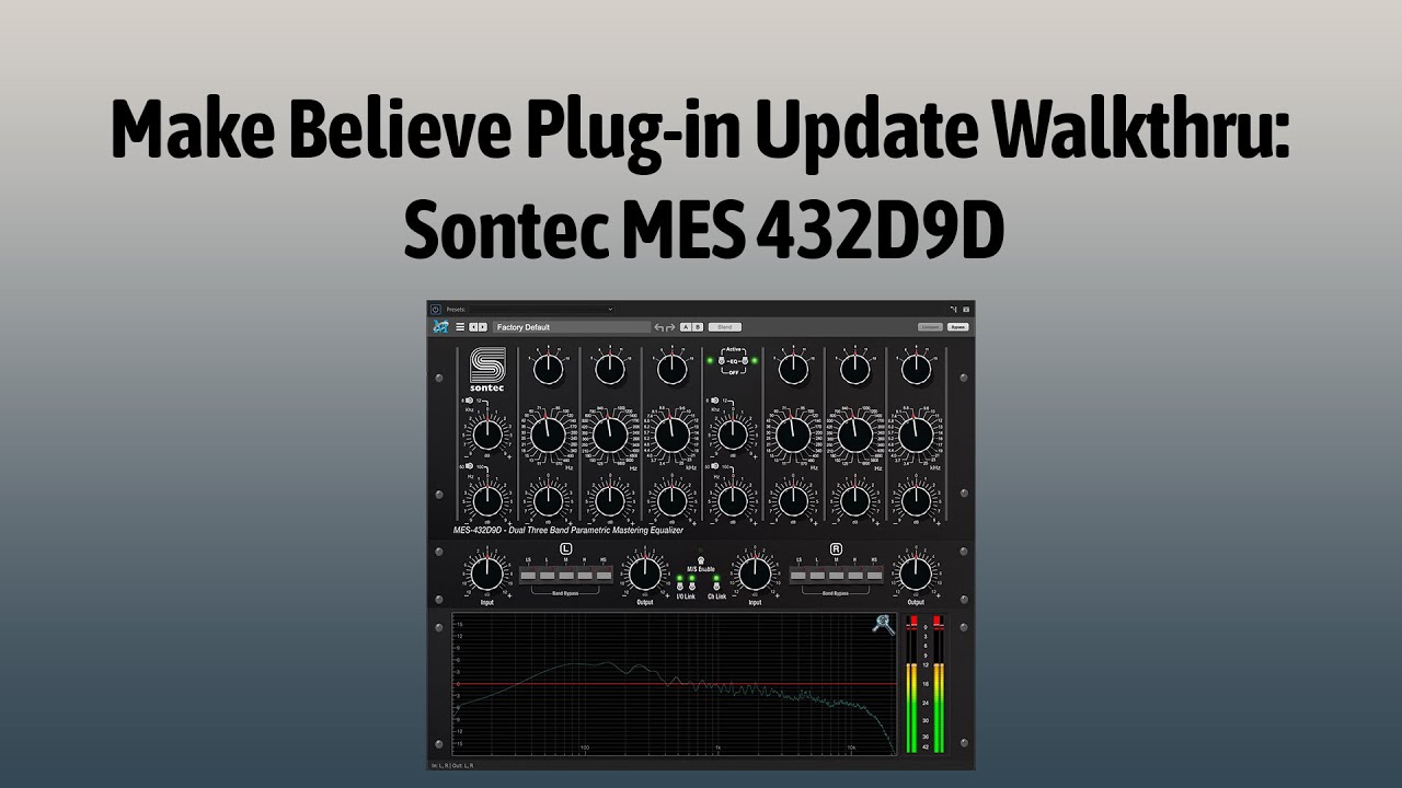 Make Believe Plug-in Update Walkthru: SONTEC MES-432D9D