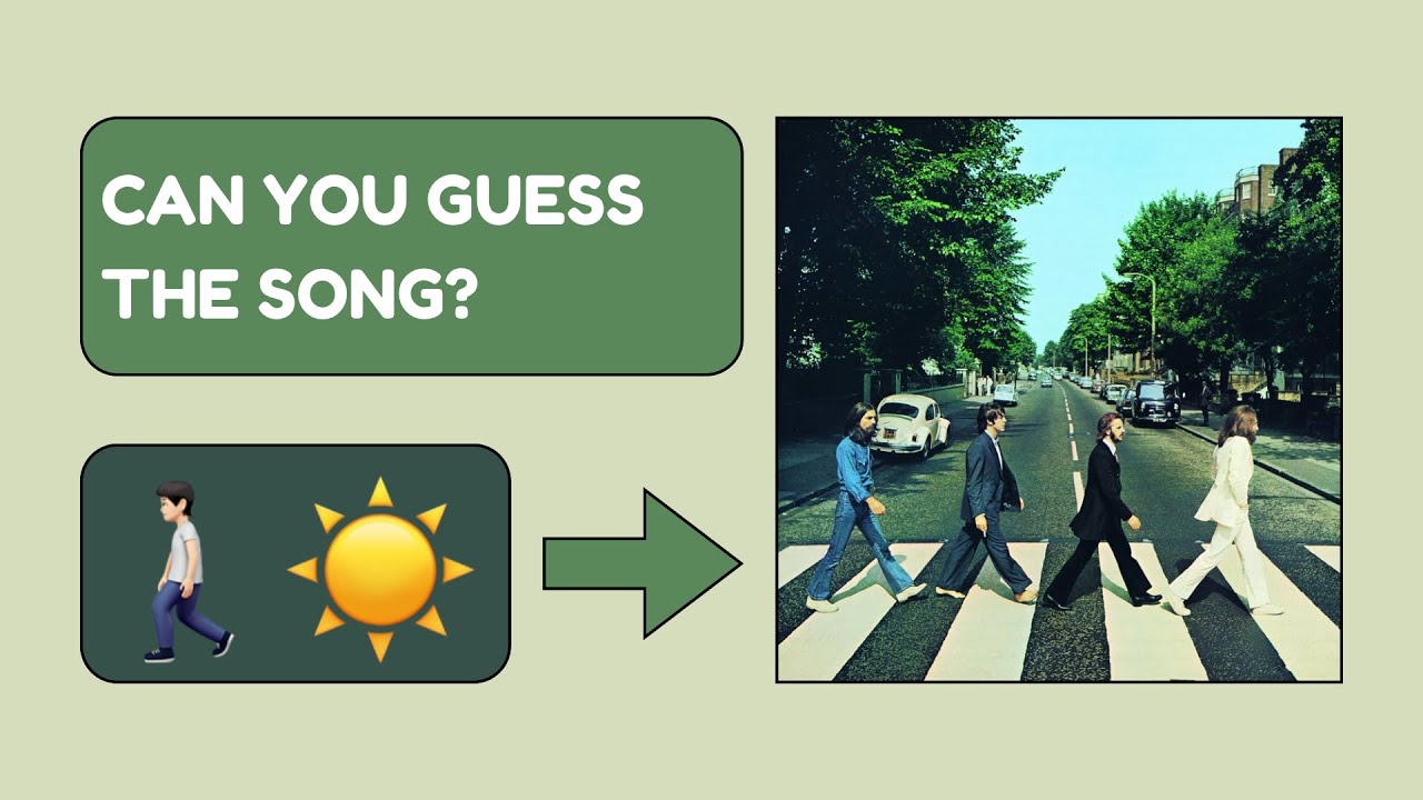 Guess the Beatles Song From the Emoji!