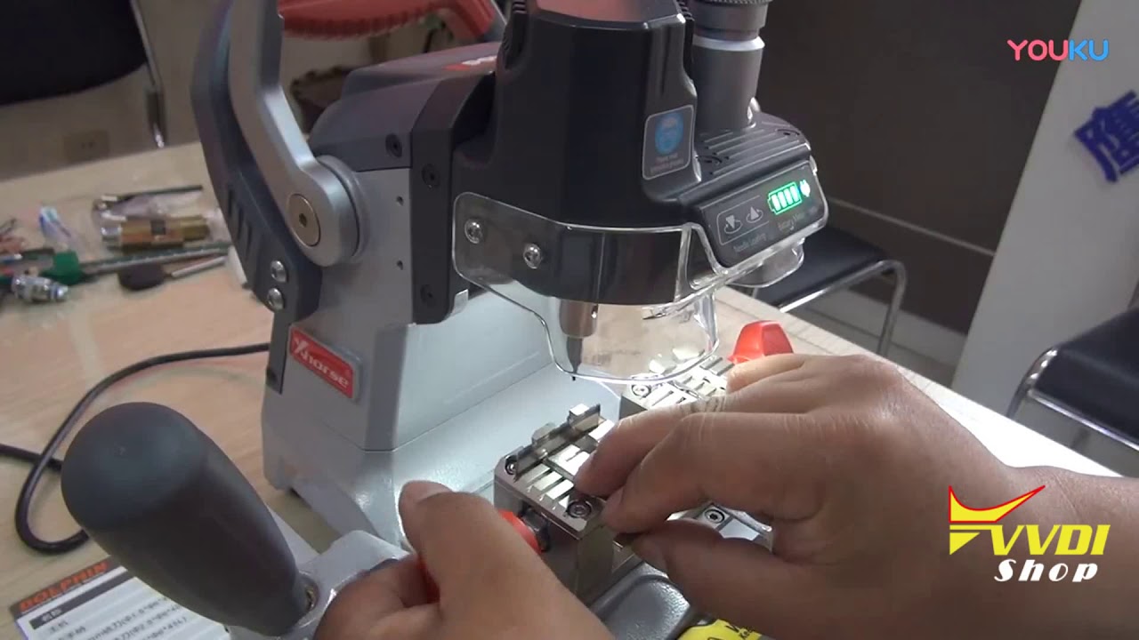 How to cut single-sided milling key with Xhorse Dolphin XP007 vvdishop