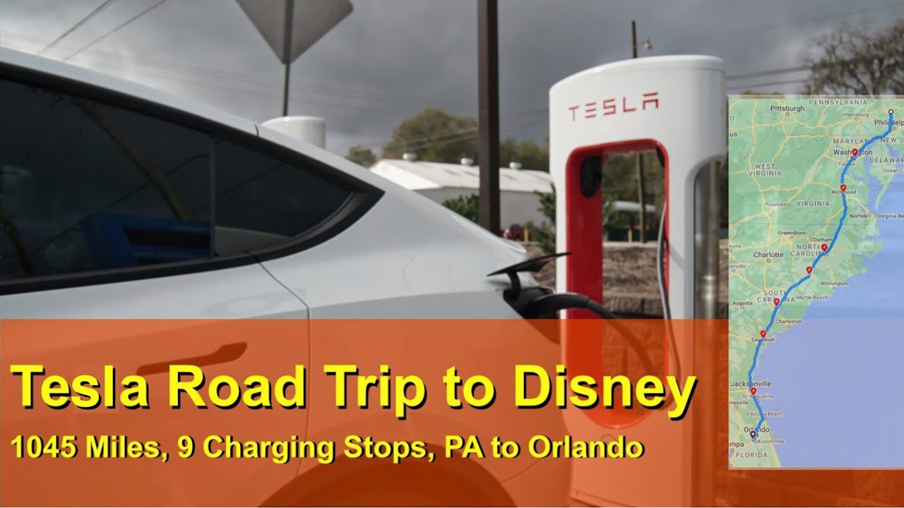 Disney Bound in the Dead of Winter: Our Epic Tesla Model Y Road Trip