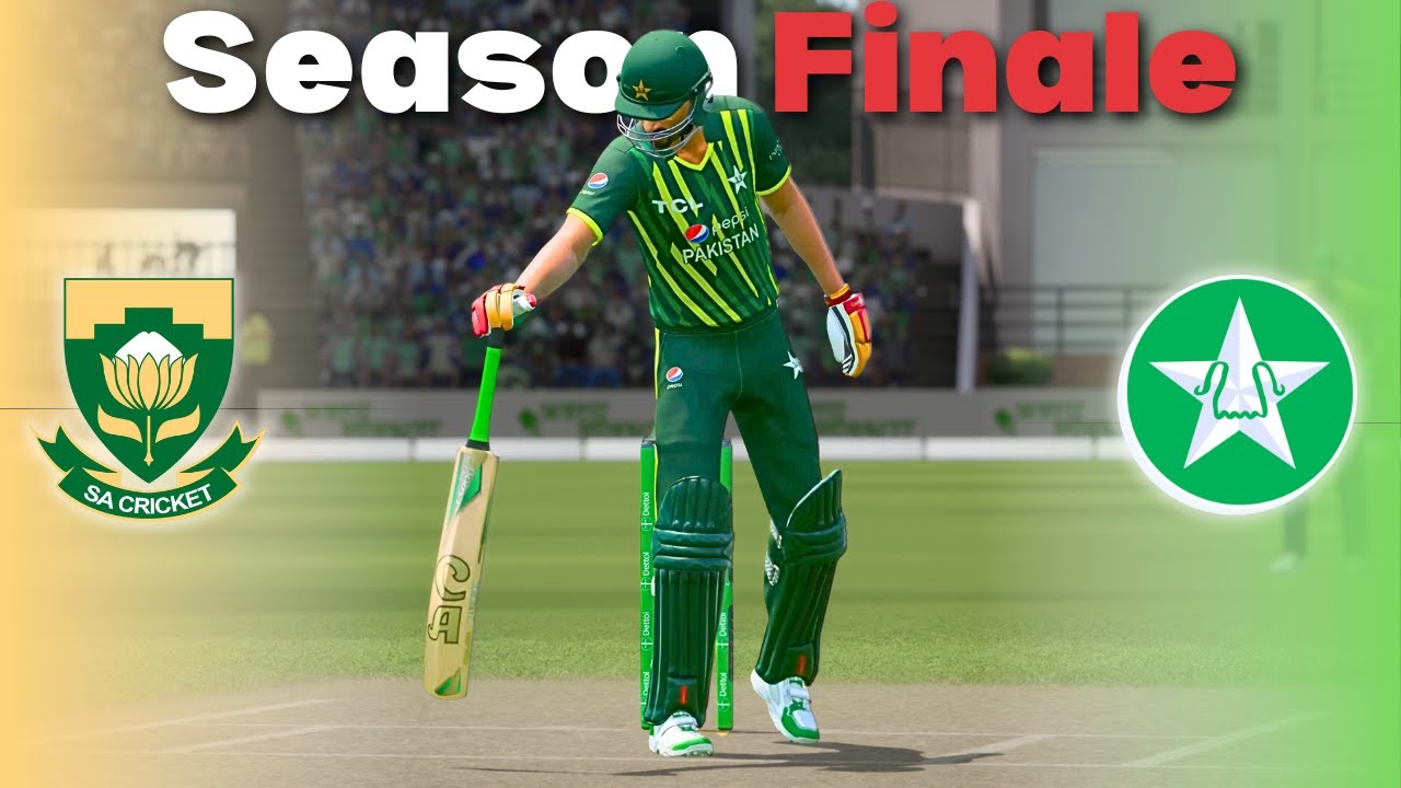 Pakistan Cricket in a Parallel Universe 🏏 🔥 Pakistan vs South Africa 🏏 Cricket 24 Career Mode