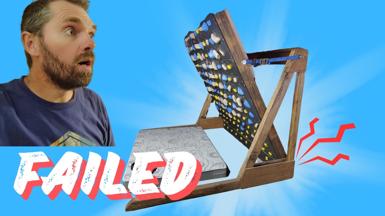 Насколько маленьким должен быть шарнир, прежде чем скалолазная стена выйдет из строя?