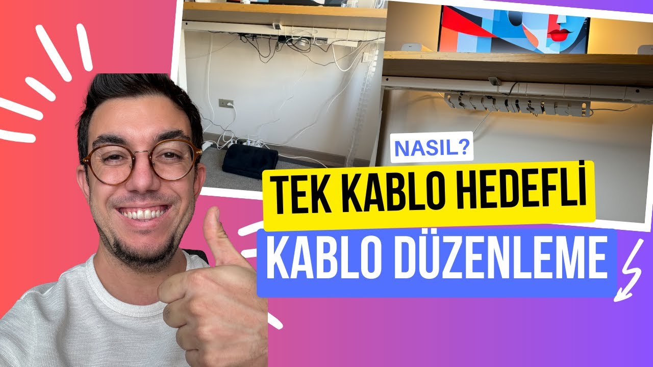 Tek Kablo Hedefli Kablo Düzenlemesi Yaptım - Yeni Çalışma Düzeni