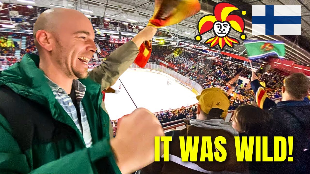 CRAZY ENDING! Jokerit vs Hermes: Finnish Hockey (Canadian NHL Fan first Mestis playoff game)