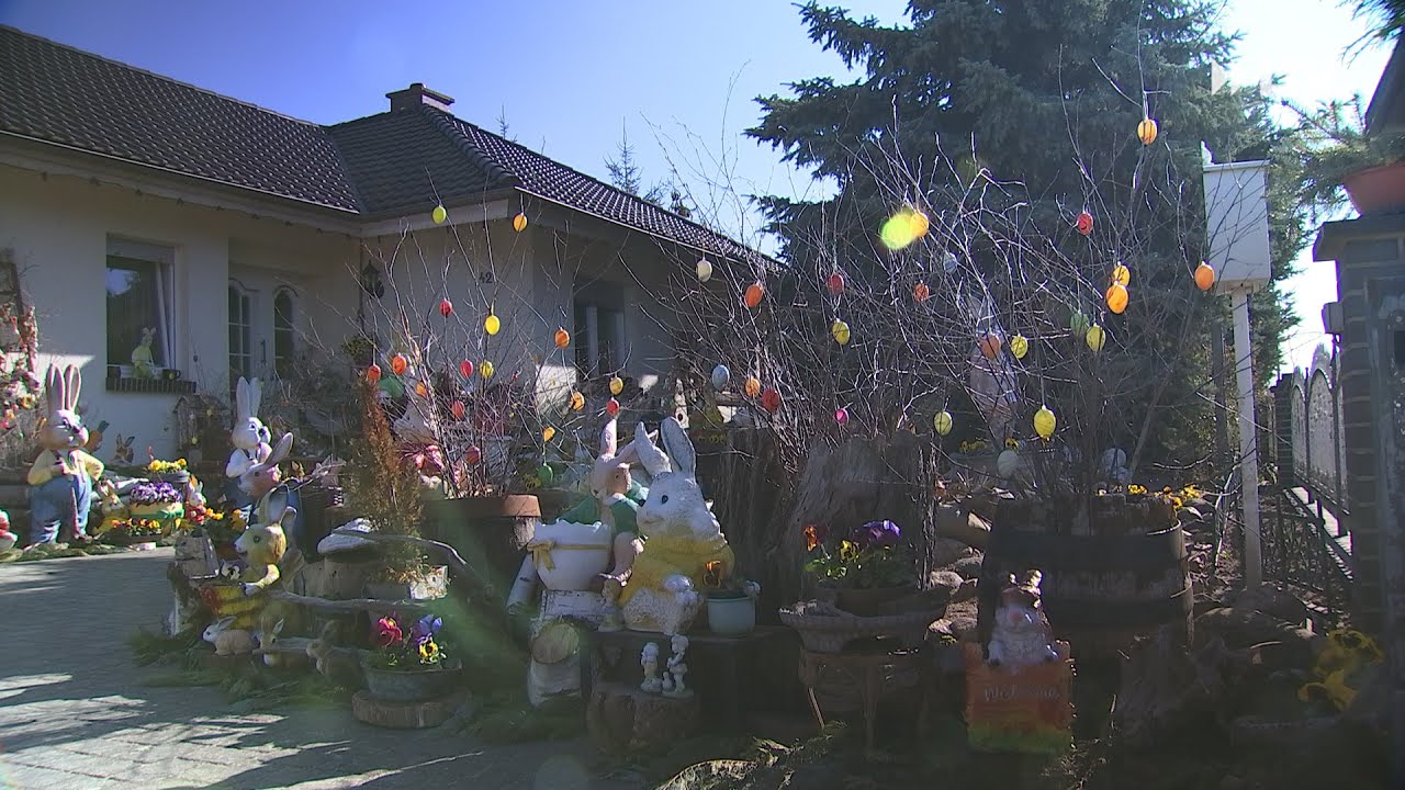 Osterwahn in Straupitz - das Osterhaus der Familie Liebsch