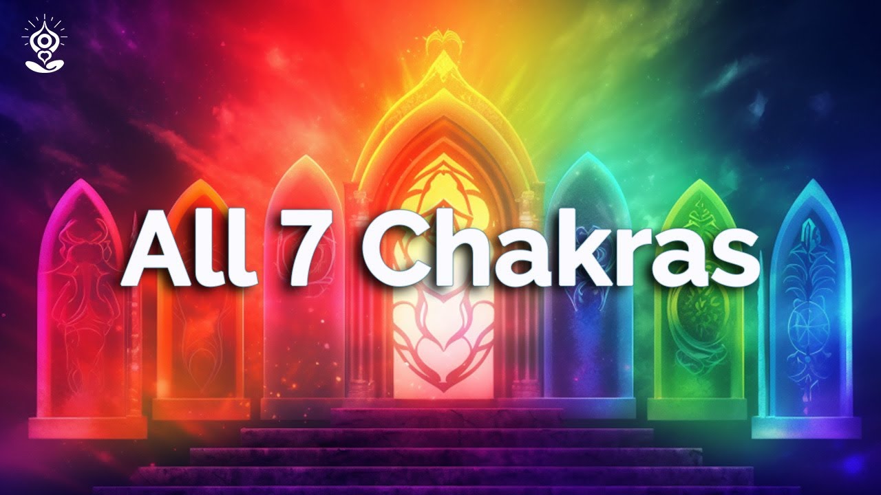 All 7 Chakras Healing MUSIC for MEDITATION or SLEEPING. Balance Your Chakras While You Sleep All Hz
