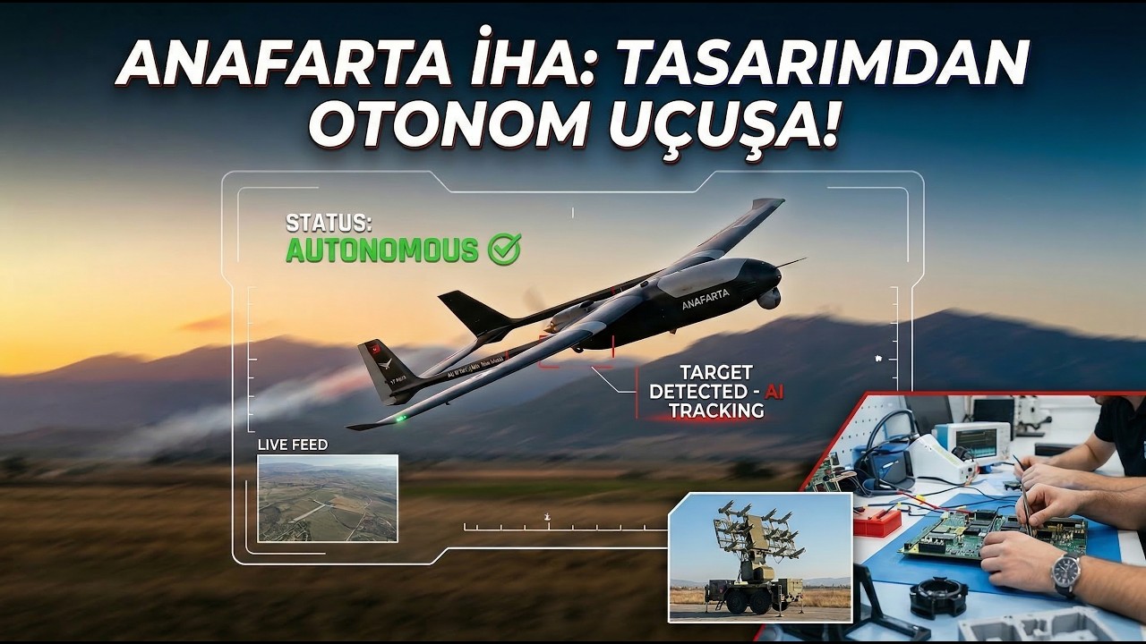 Özgün uçak tasarım ve üretim sürecimiz - ANAFARTA İHA TAKIMI