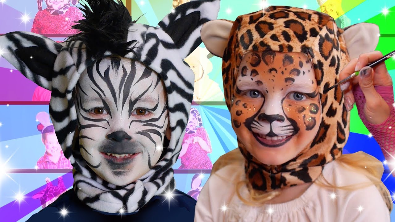 Zoo Animals Face Paint | We Love Face Paint