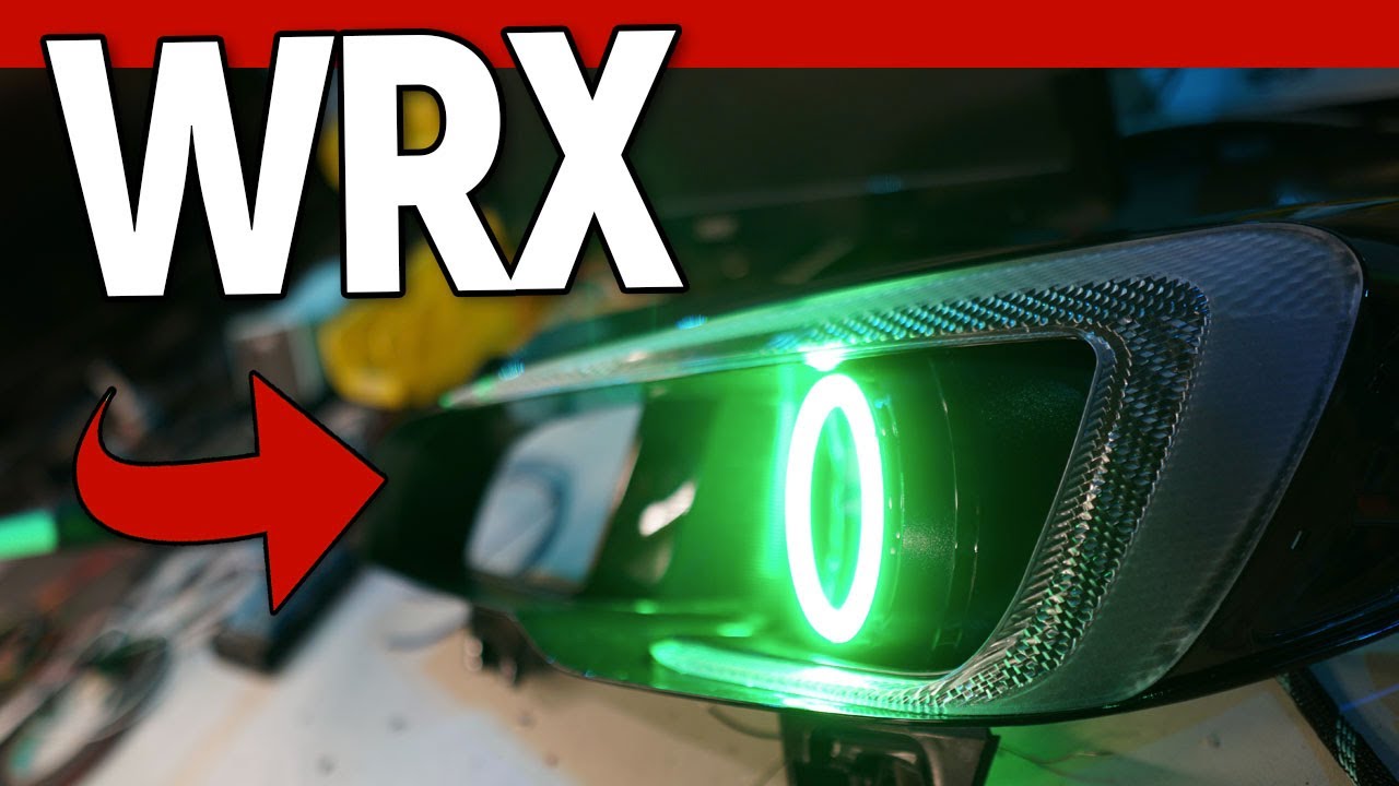 How To Install RGB Angel Eyes - Profile Prism on WRX 2015+ | Vlogmas 2019 | FlyRyde