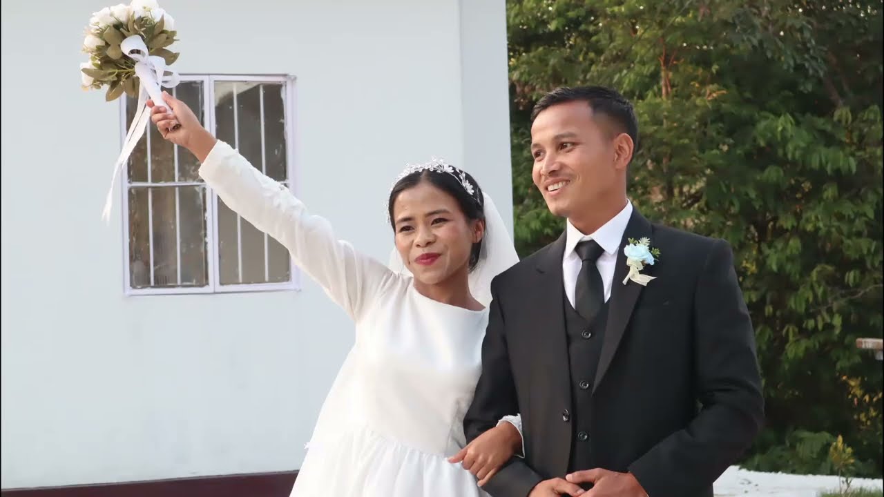 Esikial Surong and Felicia | Beautiful christian wedding