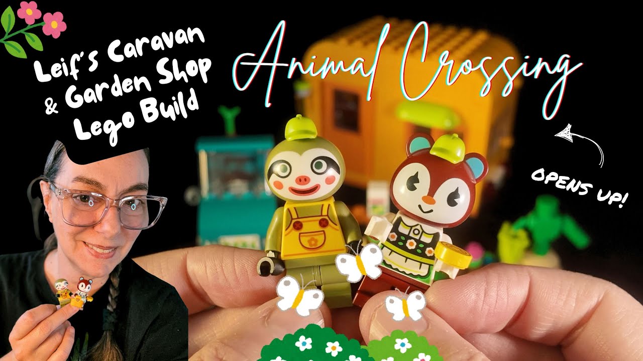 🦥 Leif's Caravan and Garden Shop (77054) Unboxing & Build ASMR / DJI Pocket 3