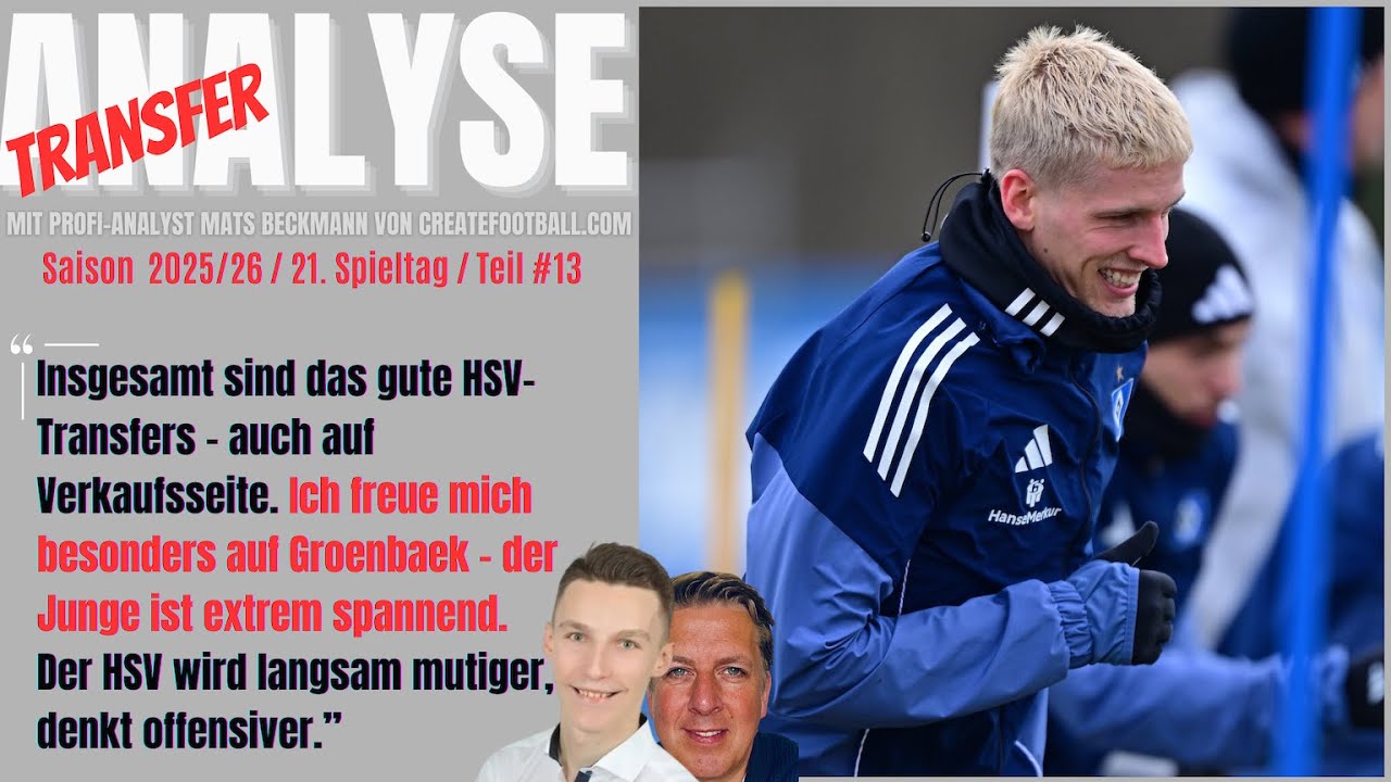 ANALYSE Chefanalyst Mats Beckmann bewertet HSV-Transferphase :
