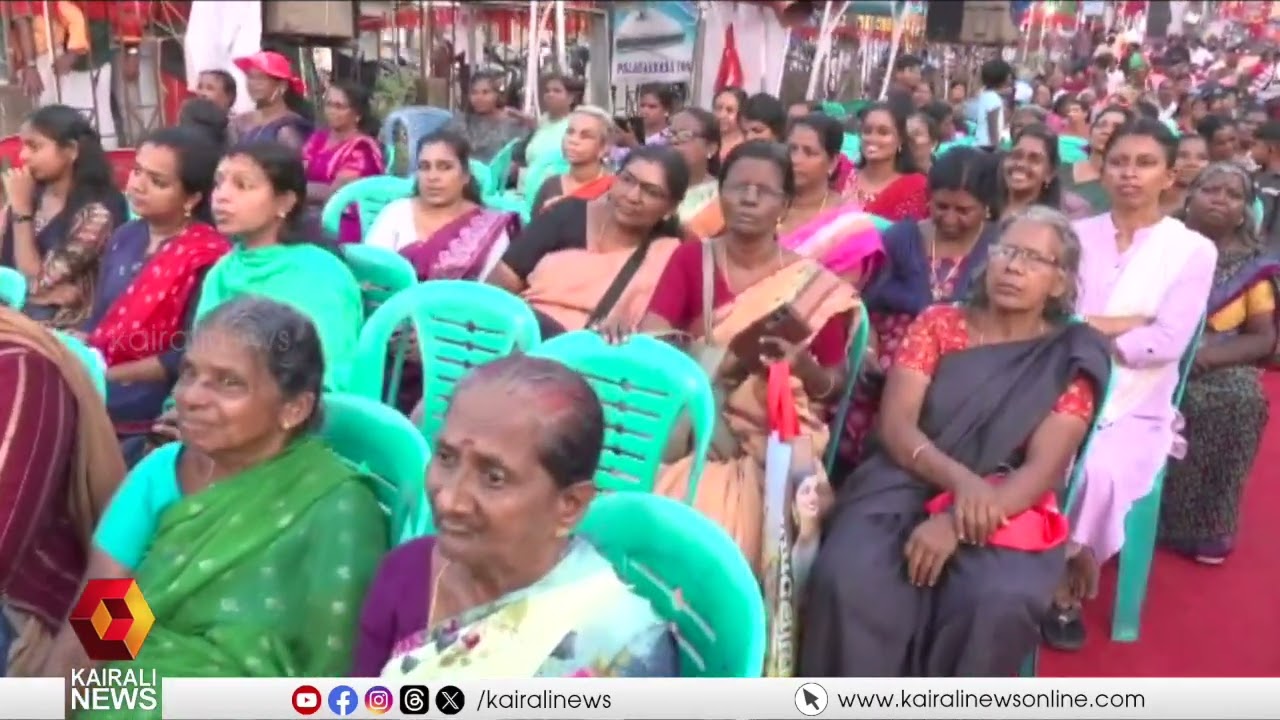 ചുവന്ന് പാറശ്ശാല നിയോജക മണ്ഡലം; LDF തെക്കൻ മേഖലാ ജാഥ തിരുവനന്തപുരത്ത് പര്യടനം തുടരുന്നു| LDF