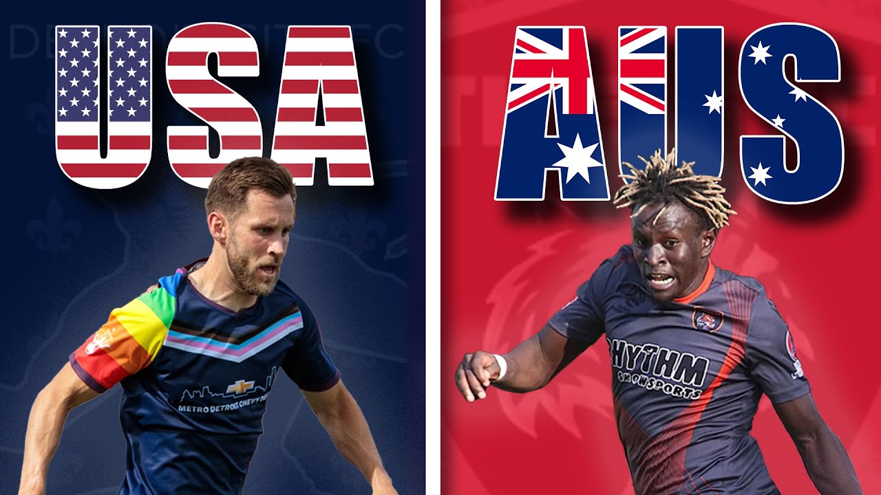 Day in the Life of a Pro Footballer | USA vs Australia