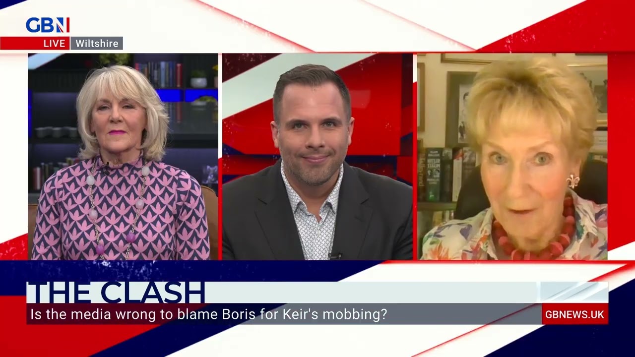 Broadcaster Christine Hamilton discusses protesters surrounding Keir Starmer