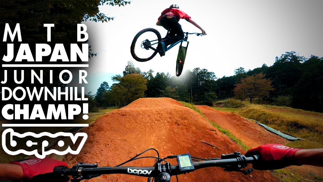 SHUTTLING WITH THE JAPANESE JR. DH CHAMP! | Palenasu Off-road park in Japan!