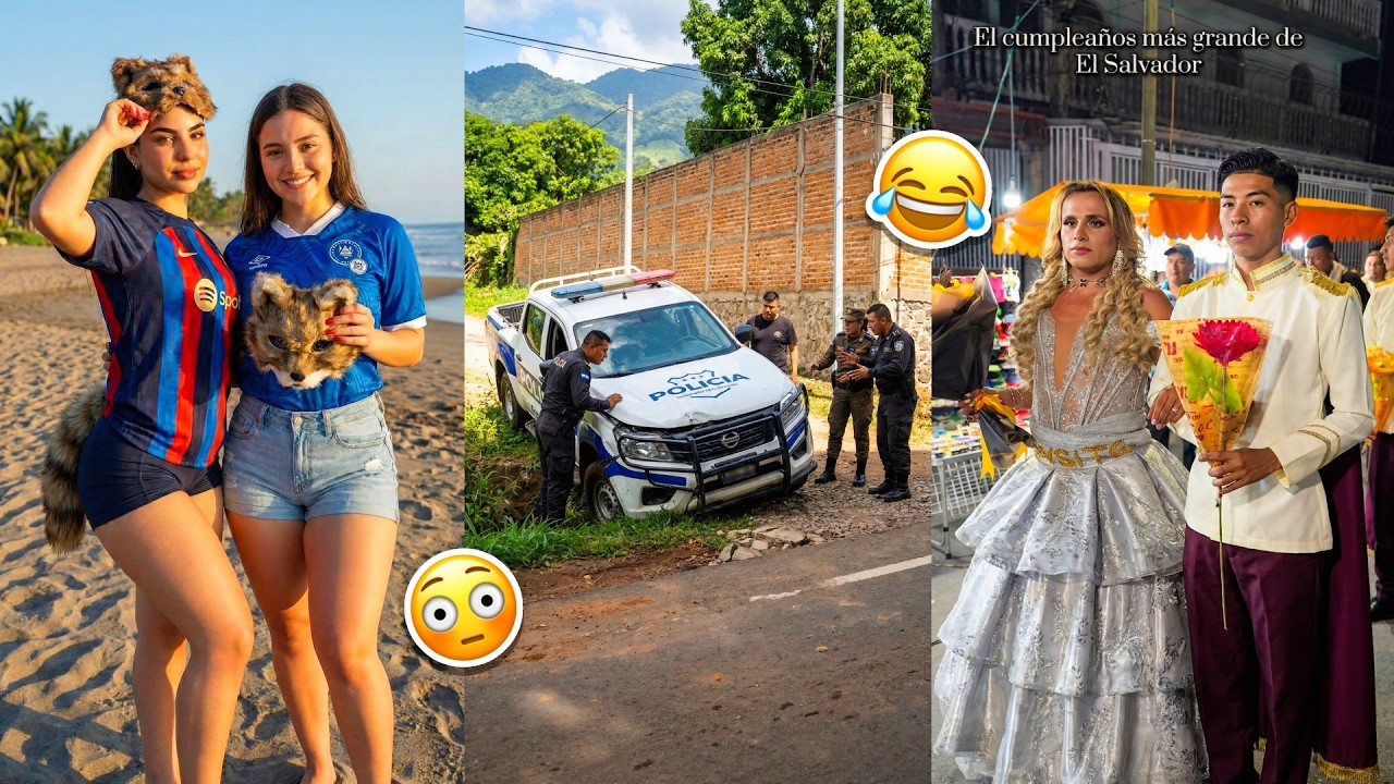 Cumpleaños de La Moysito 😂 Therian, Accidente Patrulla PNC 🇸🇻 Videos VIRALES de TikTok El Salvador