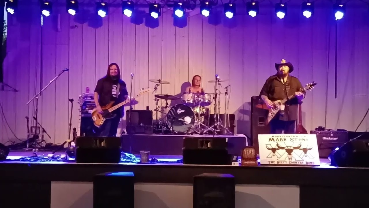 Mark Stone and the Dirty Country band 26 August 2022 Riverbend Music Fest 10