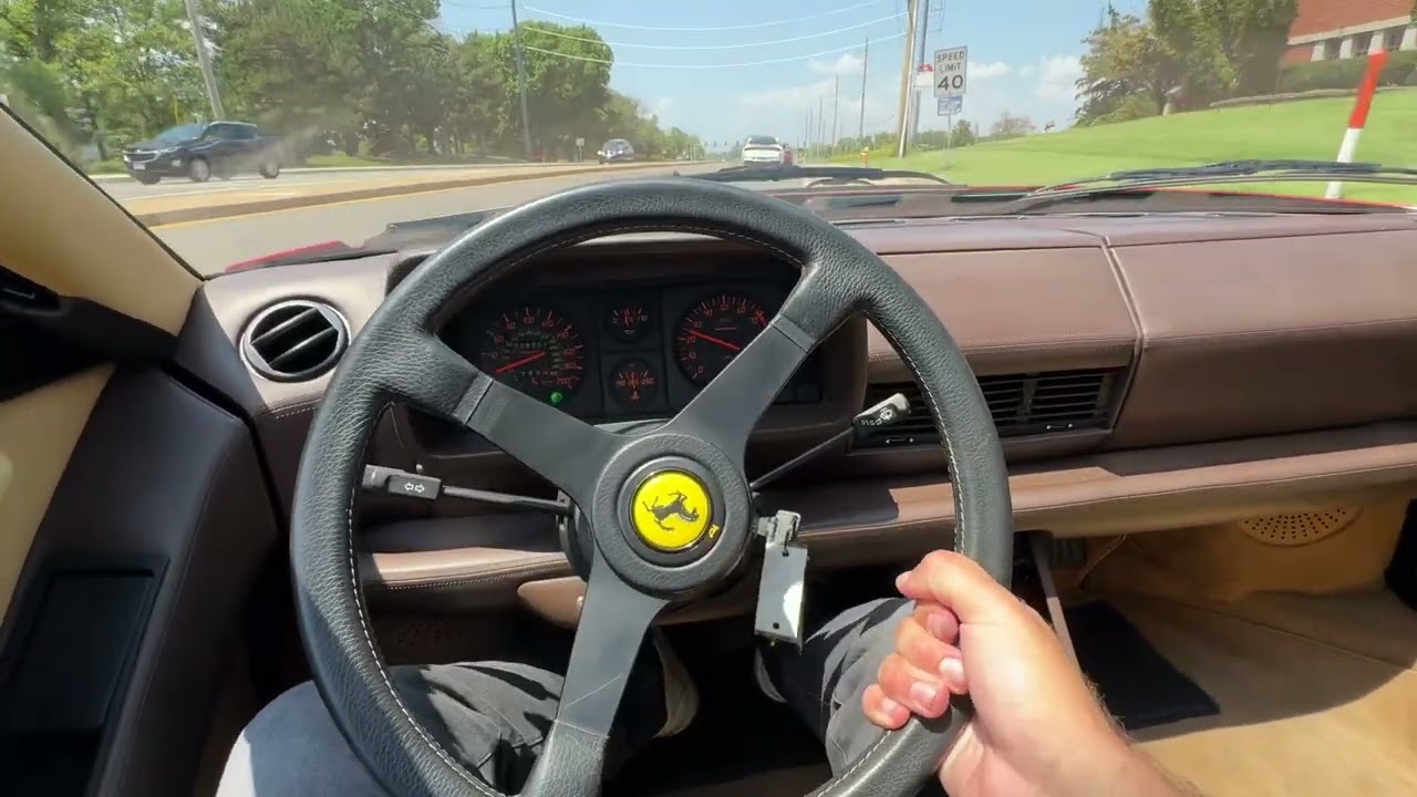 1988 Ferrari Testarossa Walkaround Flaws and Driving