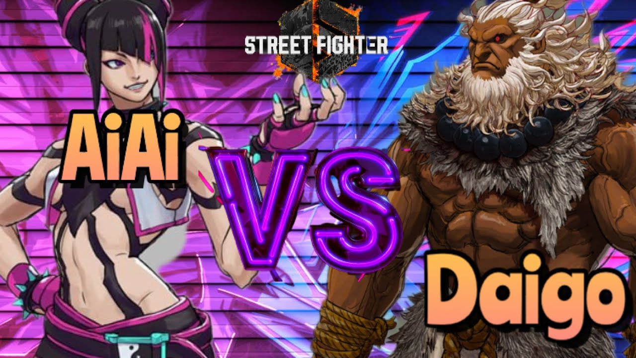 [SF6] AiAi(Juri) vs Daigo(Akuma) High Level [Street Fighter 6]